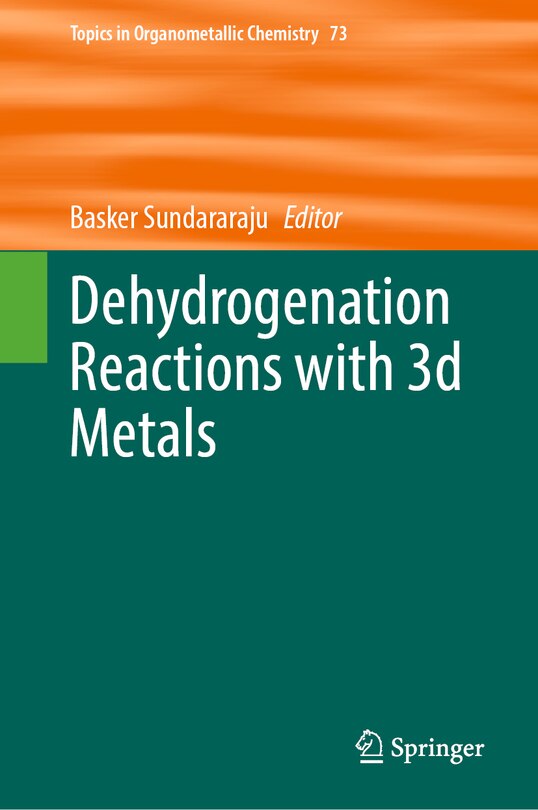 Couverture_Dehydrogenation Reactions with 3d Metals