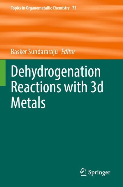 Front cover_Dehydrogenation Reactions with 3d Metals