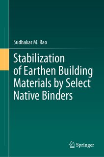 Couverture_Stabilization of Earthen Building Materials by Select Native Binders