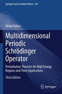 Front cover_Multidimensional Periodic Schrodinger Operator