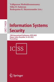 Couverture_Information Systems Security