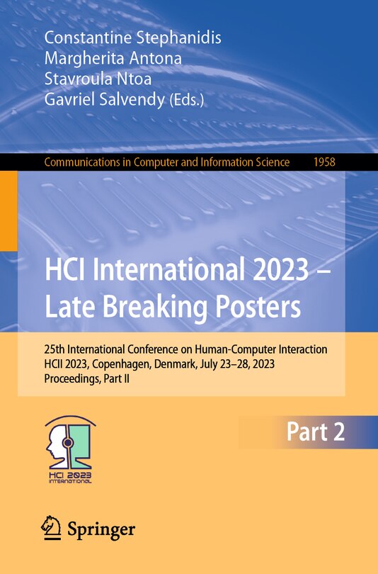Couverture_HCI International 2023 - Late Breaking Posters