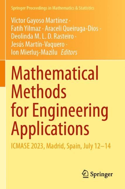 Couverture_Mathematical Methods for Engineering Applications