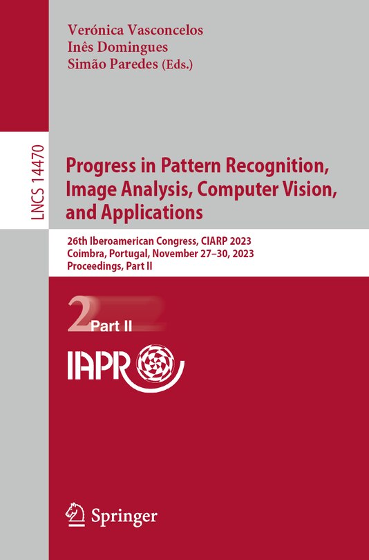 Couverture_Progress in Pattern Recognition, Image Analysis, Computer Vision, and Applications
