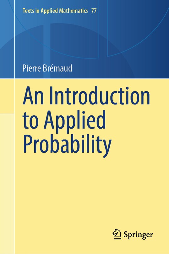 Front cover_An Introduction to Applied Probability