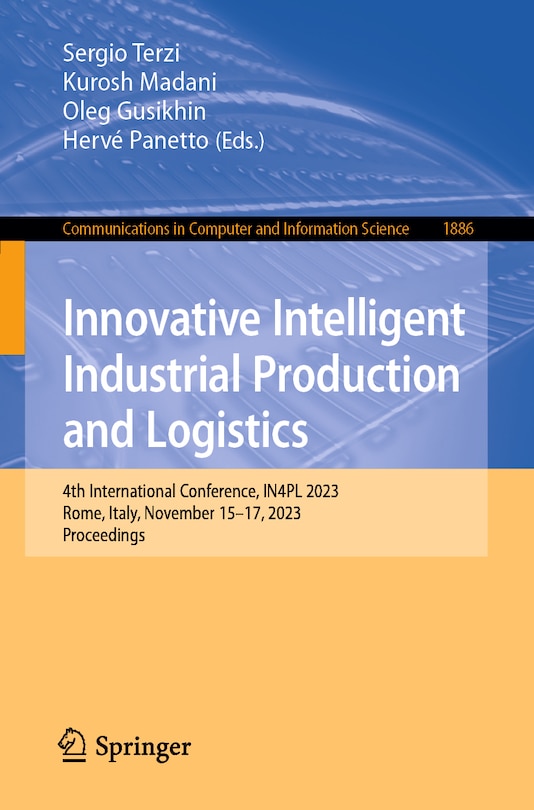 Front cover_Innovative Intelligent Industrial Production and Logistics