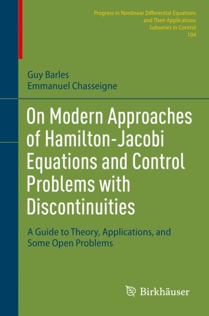 Front cover_On Modern Approaches of Hamilton-Jacobi Equations and Control Problems with Discontinuities