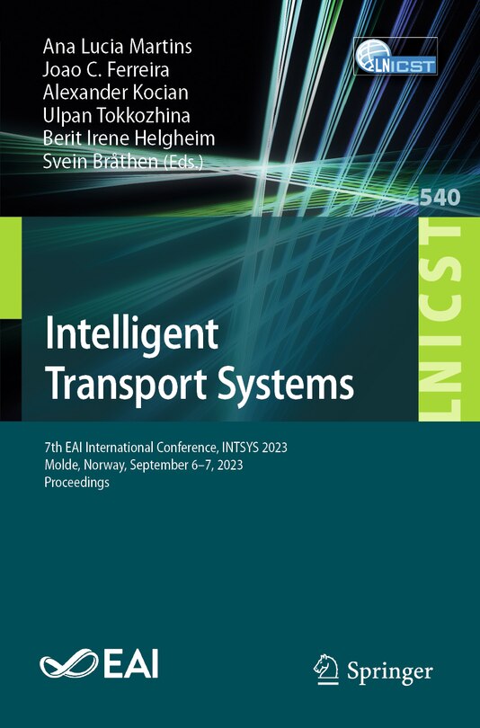 Front cover_Intelligent Transport Systems