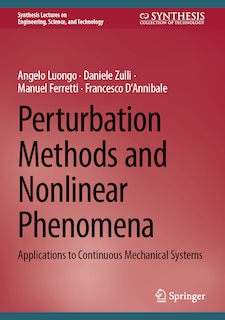 Front cover_Perturbation Methods and Nonlinear Phenomena