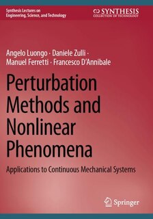 Couverture_Perturbation Methods and Nonlinear Phenomena