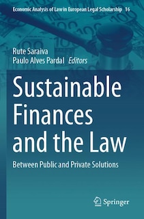 Front cover_Sustainable Finances and the Law