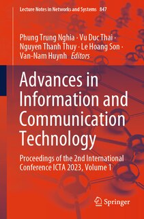 Front cover_Advances in Information and Communication Technology