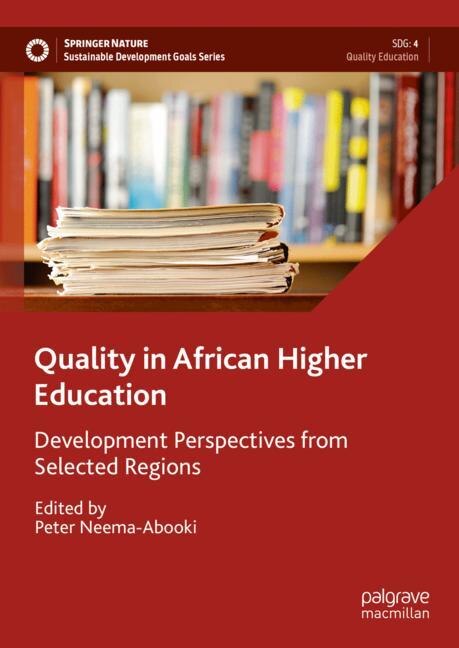 Front cover_Quality in African Higher Education