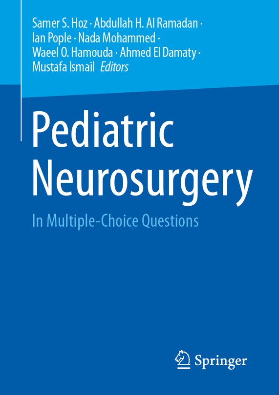 Front cover_Pediatric Neurosurgery