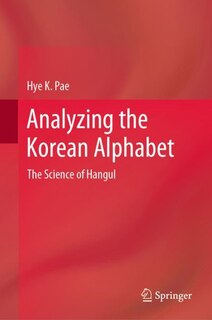 Front cover_Analyzing the Korean Alphabet