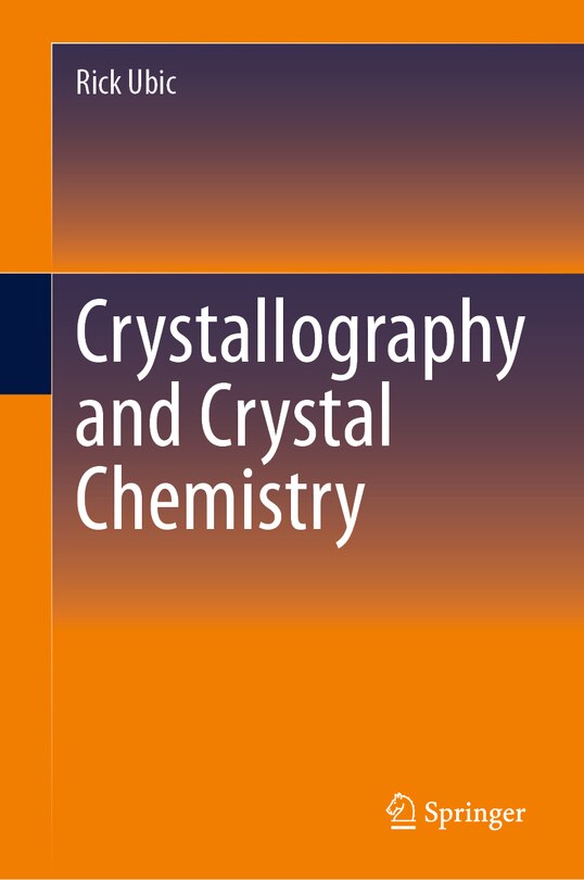 Couverture_Crystallography and Crystal Chemistry