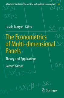 Front cover_The Econometrics of Multi-dimensional Panels