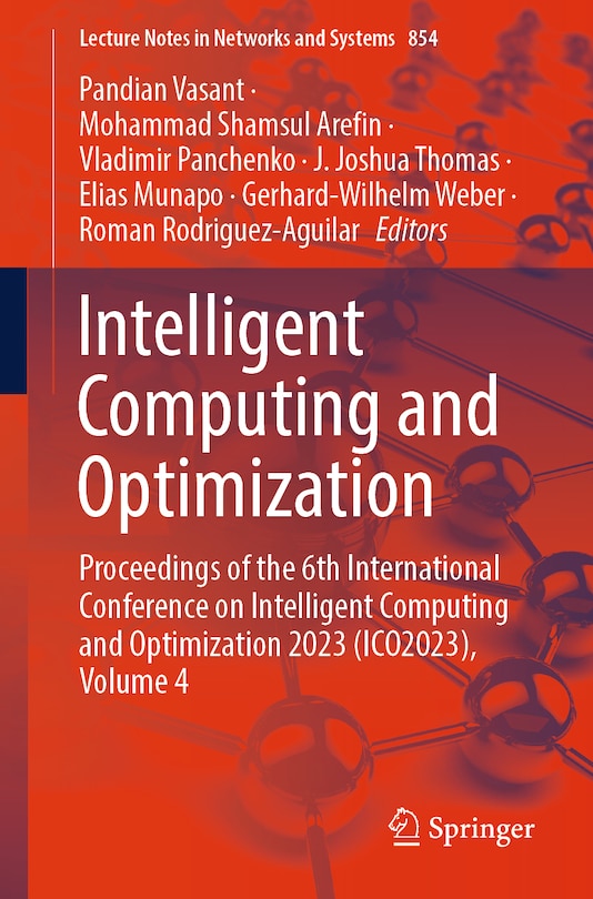 Front cover_Intelligent Computing and Optimization