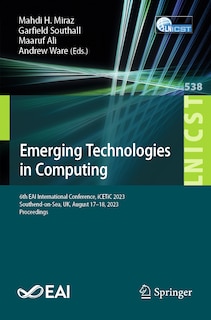 Couverture_Emerging Technologies in Computing
