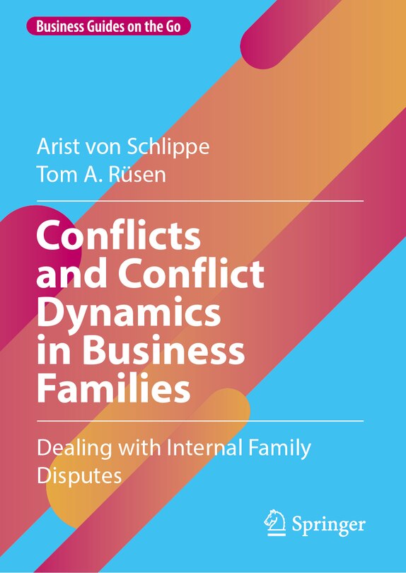 Front cover_Conflicts and Conflict Dynamics in Business Families