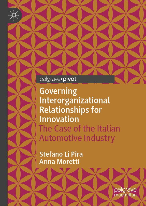 Couverture_Governing Interorganizational Relationships for Innovation