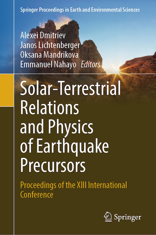 Couverture_Solar-Terrestrial Relations and Physics of Earthquake Precursors