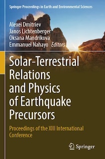 Front cover_Solar-Terrestrial Relations and Physics of Earthquake Precursors