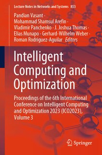 Front cover_Intelligent Computing and Optimization