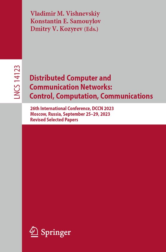 Front cover_Distributed Computer and Communication Networks