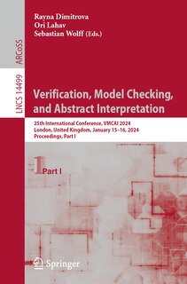 Front cover_Verification, Model Checking, and Abstract Interpretation