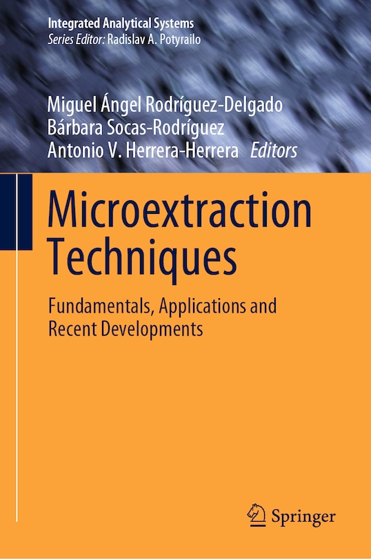 Front cover_Microextraction Techniques
