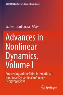 Front cover_Advances in Nonlinear Dynamics, Volume I