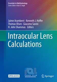 Couverture_Intraocular Lens Calculations