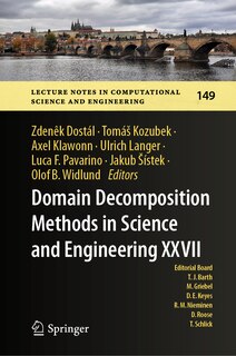 Front cover_Domain Decomposition Methods in Science and Engineering XXVII