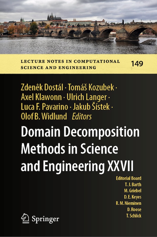 Front cover_Domain Decomposition Methods in Science and Engineering XXVII