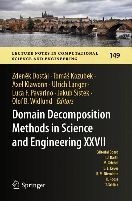 Front cover_Domain Decomposition Methods in Science and Engineering XXVII
