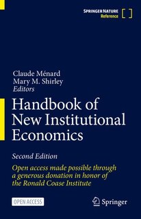 Front cover_Handbook of New Institutional Economics