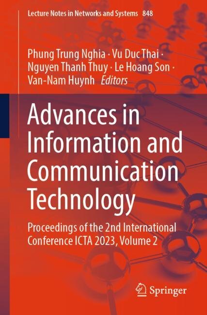 Front cover_Advances in Information and Communication Technology