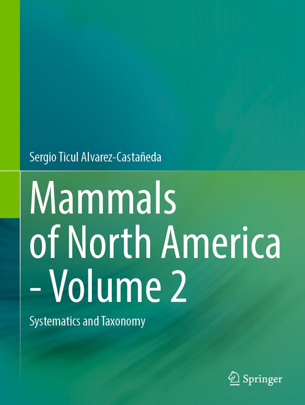 Front cover_Mammals of North America - Volume 2