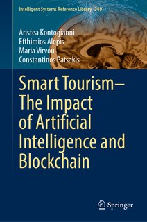 Front cover_Smart Tourism-The Impact of Artificial Intelligence and Blockchain