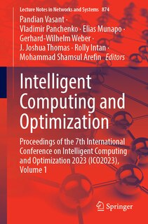 Front cover_Intelligent Computing and Optimization