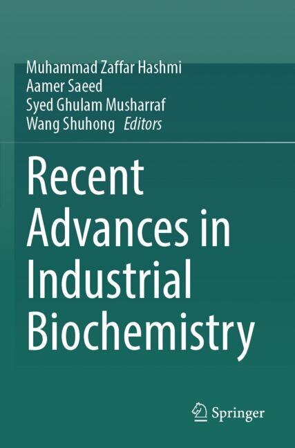 Couverture_Recent Advances in Industrial Biochemistry
