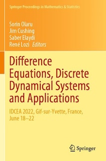 Couverture_Difference Equations, Discrete Dynamical Systems and Applications