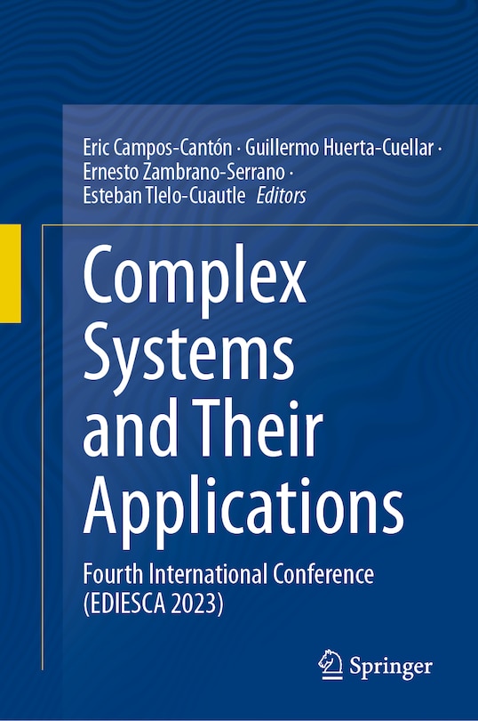 Couverture_Complex Systems and Their Applications