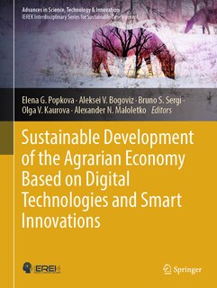 Front cover_Sustainable Development of the Agrarian Economy Based on Digital Technologies and Smart Innovations