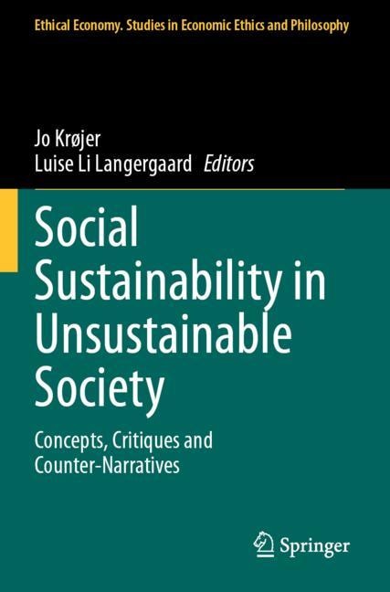 Couverture_Social Sustainability in Unsustainable Society