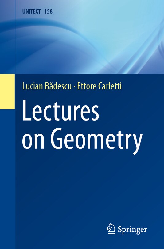 Front cover_Lectures on Geometry