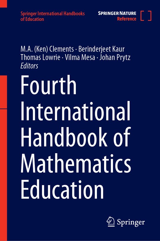Front cover_Fourth International Handbook of Mathematics Education