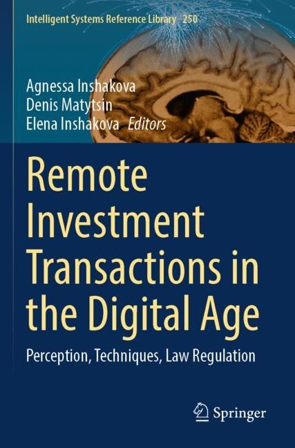 Couverture_Remote Investment Transactions in the Digital Age