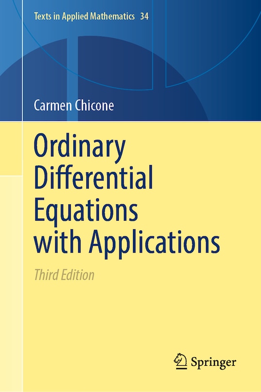 Front cover_Ordinary Differential Equations with Applications